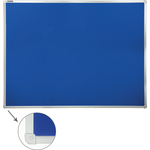 Доска c текстильным покрытием BRAUBERG 231701 синяя, для объявлений 90x120