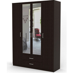 Шкаф комбинированный Шарм-Дизайн Квартет 160х60 венге