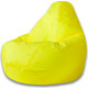 Кресло-мешок DreamBag Желтое оксфорд 2XL 135x95