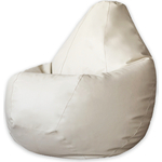 Кресло-мешок DreamBag Кремовая экокожа 3XL 150x110