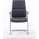Кресло офисное NORDEN Лондон CF/ хром/темно серая+светло серая (вставки) экокожа