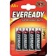 Батарейка ENERGIZER Eveready SUPER R6 AA (4 шт) 1,5V