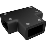Коннектор  каркаса душевой перегородки IDDIS Slide Walk in, черный (SLI1BS0i23)