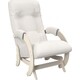 Кресло-качалка глайдер Мебель Импэкс Модель 68 дуб шампань к/з mango 002