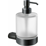 Дозатор для жидкого мыла Inda Mito черный матовый (A2010NNE + A2012ANE21)