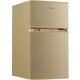 Холодильник Tesler RCT-100 CHAMPAGNE