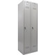 Шкаф металлический для одежды Brabix LK 21060 2 секции (291126)