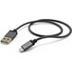 Кабель HAMA Metal 00173626 Lightning (m) USB A (m) 1.5м черный