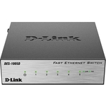 Коммутатор D-Link DES-1005D/O2B (5 портов Ethernet 10/100 Мбит/сек, 1Mb, Auto MDI/MDIX) (DES-1005D/O2B)