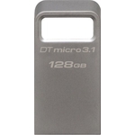 Флеш-диск Kingston 128Gb DataTraveler Micro 3.1 DTMC3/128GB USB3.1 серебристый