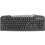 Клавиатура Defender HM-830 RU, черный, полноразмерная (45830)