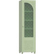 Шкаф-пенал Compass со стеклом Соня Премиум СО-13К правый зеленый/силк грасс