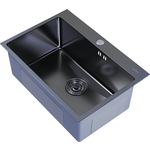 Кухонная мойка Mixline Pro 65х45 черный графит (4630099745757)