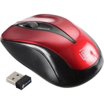 Мышь Oklick 675MW черный/красный оптическая (800dpi) беспроводная USB для ноутбука (3but) (1025919)