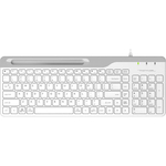 Клавиатура A4Tech Fstyler FK25 белый/серый USB slim (FK25 WHITE)