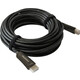 Кабель HDMI Digma HDMI 2.0 AOC HDMI (m)/HDMI (m) 50м. Позолоченные контакты черный (BHP AOC 2.0-50)