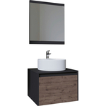 Мебель для ванной Grossman Смарт 60х46 веллингтон/графит