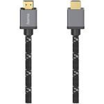 Кабель HDMI HAMA H-205239 HDMI (m)/HDMI (m) 2м. Позолоченные контакты черный/серый (уп.:1шт) (00205239)