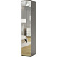 Шкаф для одежды Шарм-Дизайн Комфорт МШ-11 40х60 с зеркалом, венге