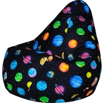 Кресло-мешок DreamBag Груша Галактика L 100х70