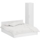 Комплект мебели СВК Стандарт кровать 180х200, пенал 45х52х200, белый (1024264)