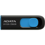 Флеш диск A-DATA 256Gb DashDrive UV128 AUV128-256G-RBE USB3.0 черный/синий