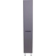 Пенал Style line Бергамо L 30х170 Люкс Plus с корзиной, серый (СС-00002327)