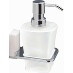 Дозатор для жидкого мыла Wasserkraft Leine белый/хром (K-5099WHITE)