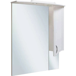 Зеркальный шкаф Runo Севилья 75х105 правый, белый (00000000002)