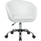 Офисное кресло для персонала Dobrin BOBBY LM-9500 белый