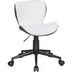 Офисное кресло для персонала Dobrin RORY LM-9700 бело-черный