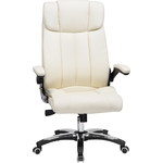 Офисное кресло для руководителей Dobrin RONALD LMR-107B кремовый
