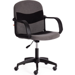 Компьютерное кресло TetChair Кресло BAGGI PA флок , серый/черный, 29/35