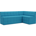 Кухонный диван Mebel Ars Атлантис правый угол (синий) 212х84х135 см