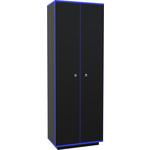 Шкаф 2х створчатый МДК Black Синий (BL - СК2С)