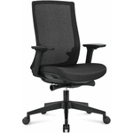 Офисное кресло NORDEN Ruby black LB CH-312B-B-BB черный пластик / черная сетка / черная ткань