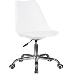 Офисное кресло для персонала Dobrin MICKEY LMZL-PP635D белый