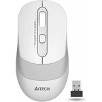 Мышь беспроводная A4Tech Fstyler FG10S white/grey (USB, оптическая, 2000dpi, 3but, silent) (FG10S WHITE)