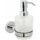 Дозатор для жидкого мыла Fixsen Comfort Chrome хром/стекло матовое (FX-85012)