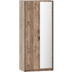 Шкаф для одежды Сильва НМ 014.03 Фолк фасад с зеркалом Дуб Самдал (ML876880224)