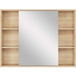 Зеркальный шкаф Sanstar Тоскана 100х73 дуб сонома светлый (420.1-2.4.1.)