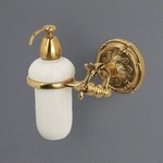 Дозатор для мыла подвесной Art&Max Barocco, античное золото (AM-1788-Do-Ant)