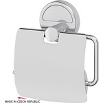 Держатель туалетной бумаги FBS Luxia с крышкой, хром (LUX 055)
