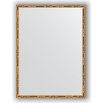 Зеркало в багетной раме поворотное Evoform Definite 57x77 см, золотой бамбук 24 мм (BY 0643)