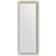 Зеркало в багетной раме поворотное Evoform Definite 50x140 см, состаренное серебро 37 мм (BY 0713)