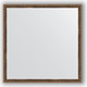 Зеркало в багетной раме Evoform Definite 58x58 см, витая бронза 26 мм (BY 0772)
