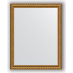 Зеркало в багетной раме поворотное Evoform Definite 74x94 см, золотой акведук 61 мм (BY 1043)