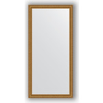 Зеркало в багетной раме поворотное Evoform Definite 74x154 см, золотой акведук 61 мм (BY 1118)