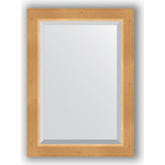 Зеркало с фацетом в багетной раме поворотное Evoform Exclusive 51x71 см, сосна 62 мм (BY 1123)