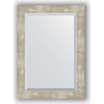 Зеркало с фацетом в багетной раме поворотное Evoform Exclusive 51x71 см, алюминий 61 мм (BY 1129)